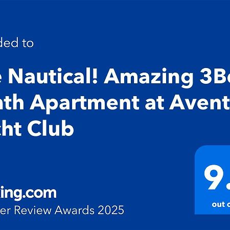 The Nautical! Amazing 3Bed 2Bath Apartment At Aventura Yacht Club エクステリア 写真
