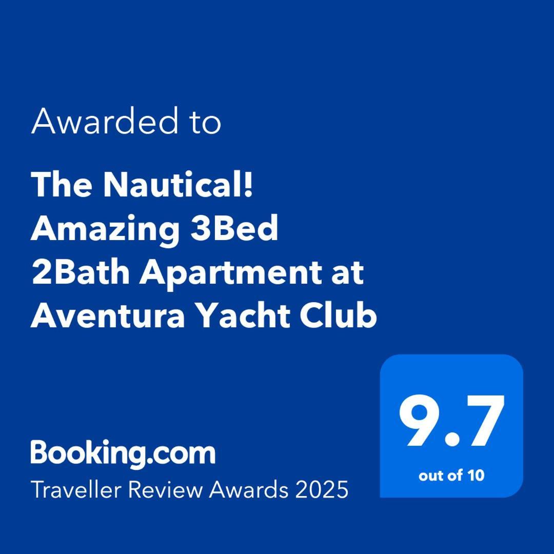 The Nautical! Amazing 3Bed 2Bath Apartment At Aventura Yacht Club エクステリア 写真